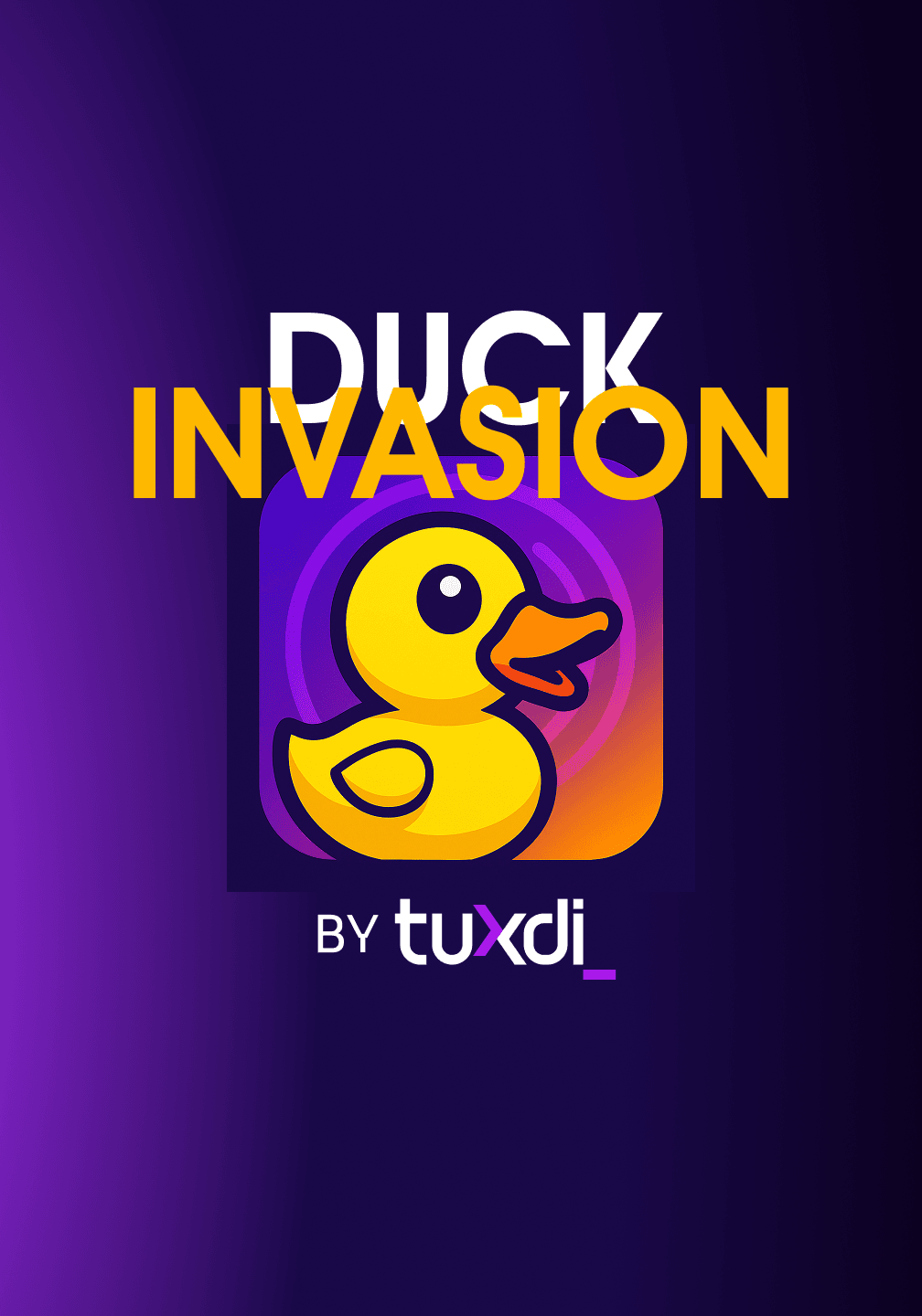 El arte de portada de Duck Invasion