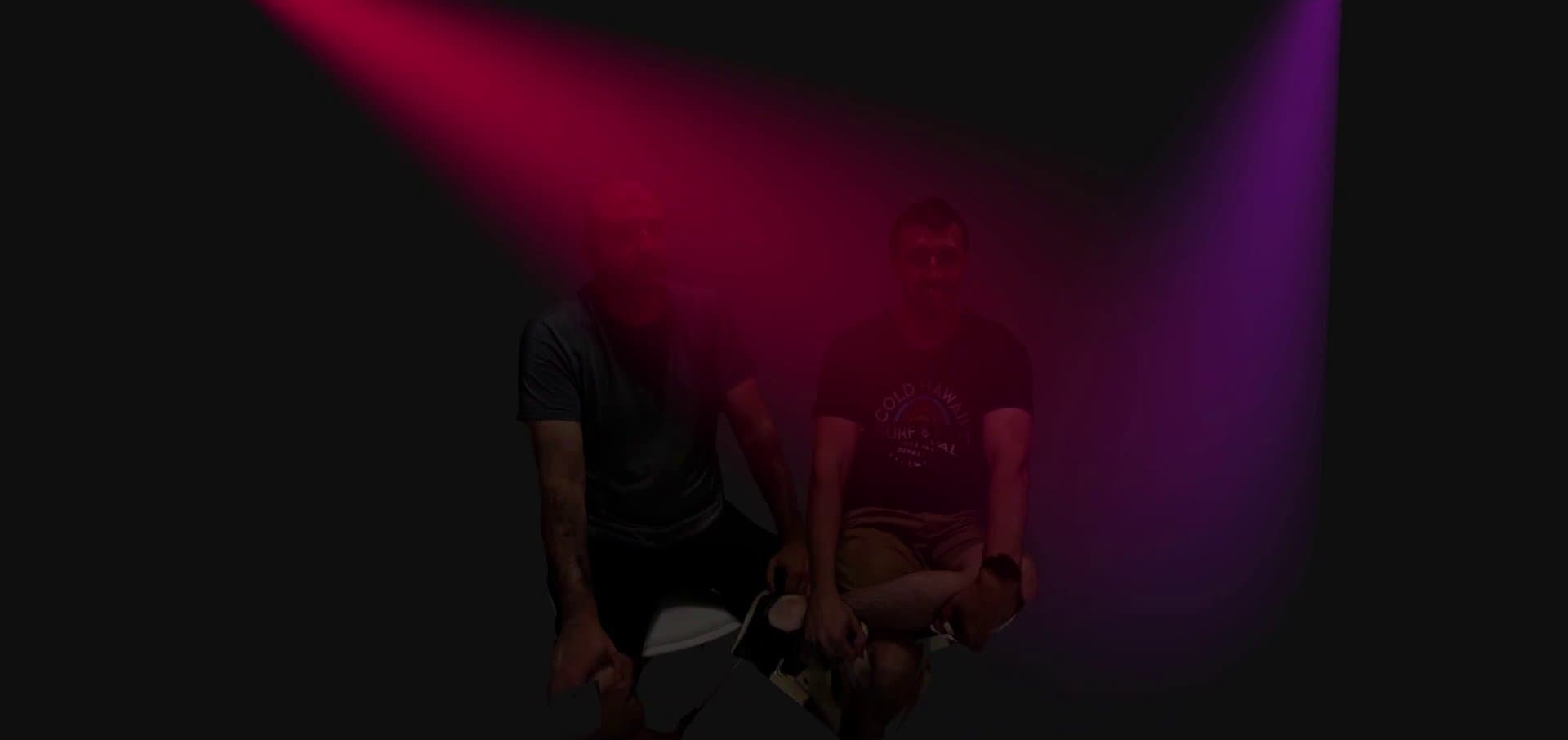 Pablo y Fabri bajo los reflectores
