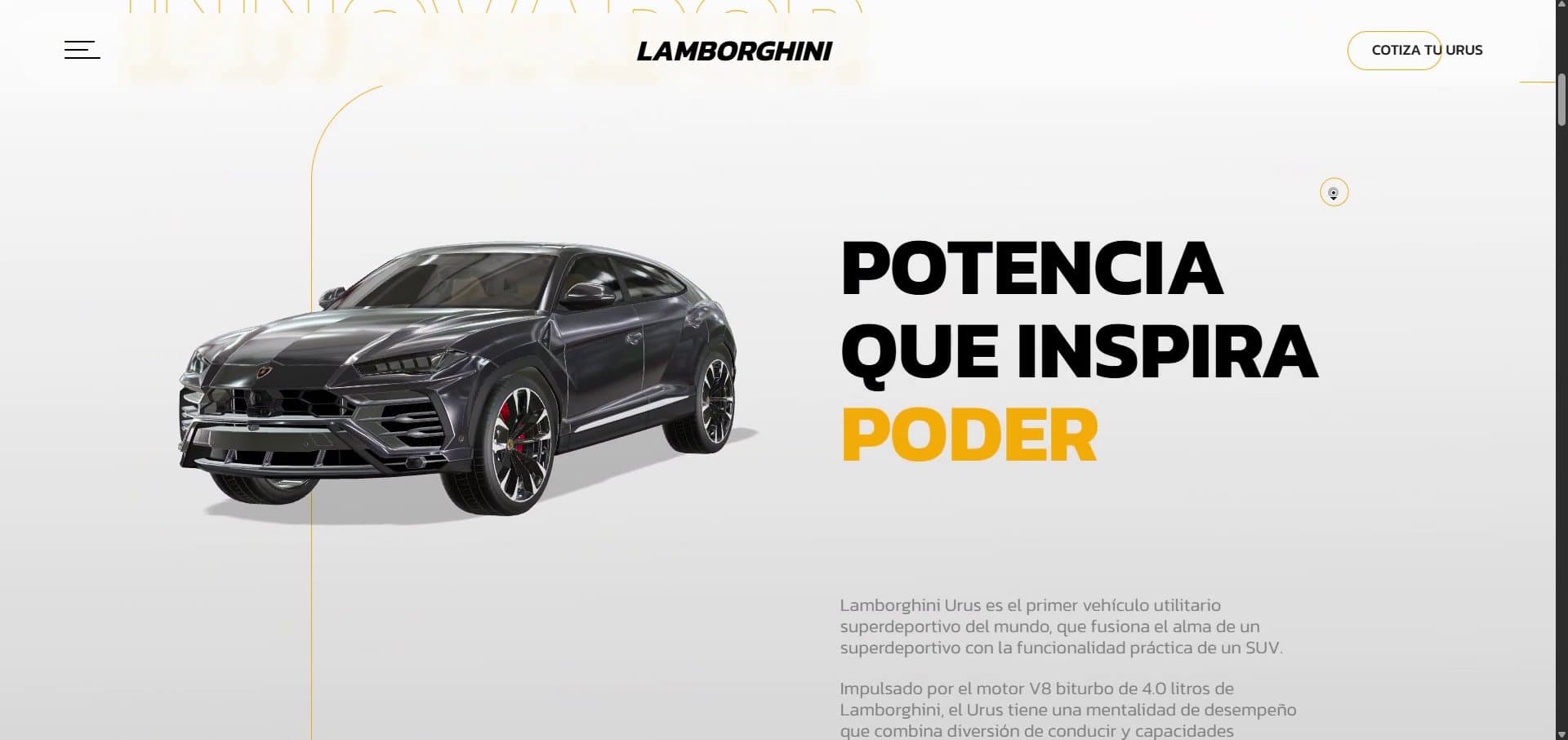 Potencia que inspira poder: el Urus en la segunda sección